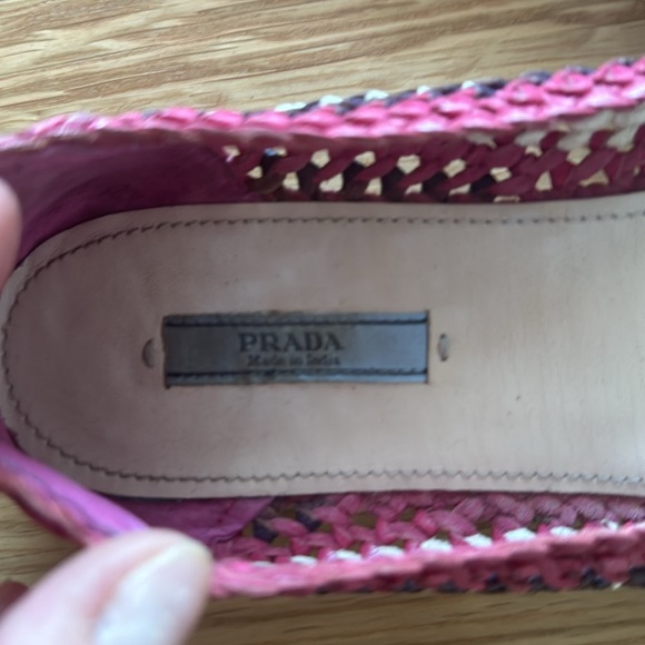 Prada handwoven ballet flats size 39 - Picture 3 of 5